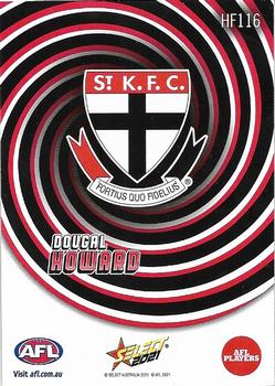 2021 Select AFL Footy Stars - Holographic Foil #HF116 Dougal Howard Back